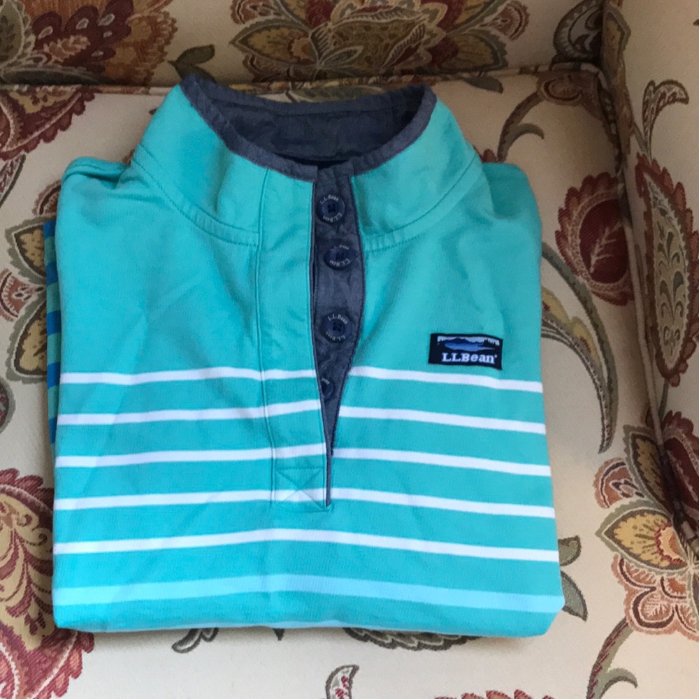 Like New LL Bean Rugby Shirt